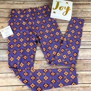 19 LuLaRoe Purple Aztec Print Leggings